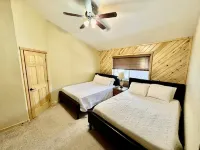 Mountain Cabin on River with Hot Tub & an Island