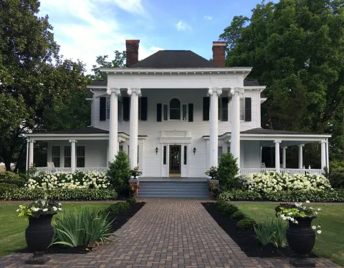 Historic Bauknight House, the Jewel of Walhalla.