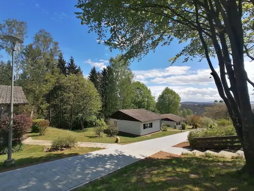 Vacation home dream location with panoramic views. No through traffic/private property Hotels in Pleystein