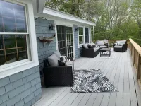Beautiful house on the Harpswell Peninsula over looking Casco Bay