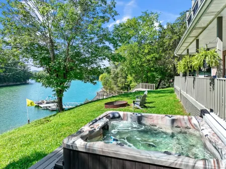 Relax with family and friends at this beautiful house on Douglas Lake.
