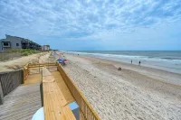 Oceanfront Newly Renovated 1st Floor Condo Sleeps 8  North Topsail Beach - 3-Star