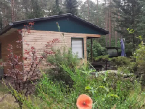 Ferienhaus Waldoase für 2 - 3 Personen, Freistehend auf Eingezäuntem Grundstück Hotels in Beelitz