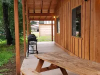 Just steps away from Rainbow Lake in this Dog Friendly Cabin