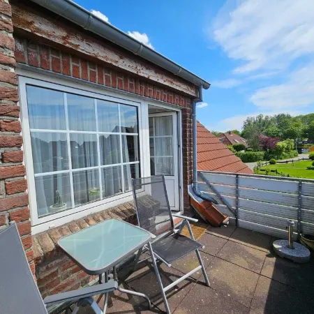 Ferienwohnung Osterriede -obergeschosswohnung in Norddeich für 4 Personen + Hund