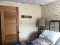 Rustic 60’s era Stowe ski camp.