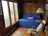 Stunning Views from Waterfront Log Cabin With Fireplace On The Chesapeake Bay Hotels in Calvert County