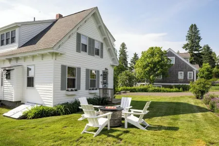 Timeless Days: Maine Coast Waterfront, Fisherman's Cottage With Deepwater Dock