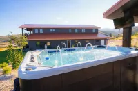 Spacious 8-bedroom house with a private heated pool, spa, pickleball and more!