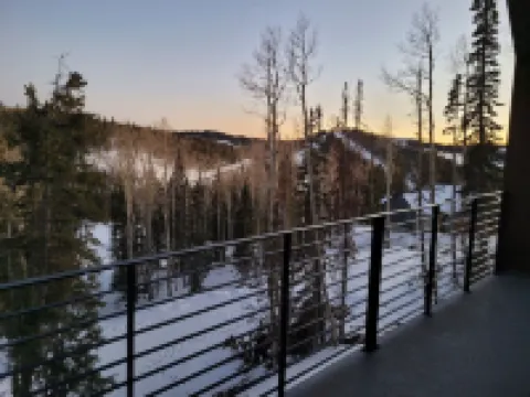 Modern Scandinavian cabin steps from the slopes.  Ski- in-Ski- out with Jacuzzi