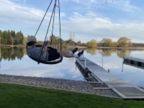 3 bedroom waterfront house with large yard and Gorgeous view of Braddocks Bay Hotels in Greece