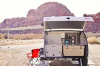 Red Rock Base Camps Teardrop Trailer #2. Take your hotel room outside! - homestay