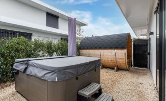 Brand New Luxury Villa on a Small Scale Park with Its Own Jetty