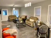 Spacious Living and Fully Equipped Kitchen - Cozy Family Retreat