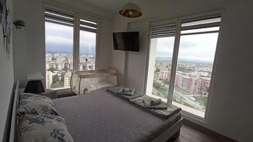 18th & 16h Floor Secure Luxury Condos with Pool & Fitness Included in Price Hotels in Gazi Baba