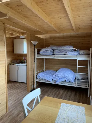 Stuga på Nässjö Golfklubb - chambre d’hôtes