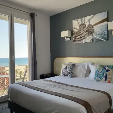 Le Regina Hôtel et Restaurant Canet-Plage Отели в г. Кане-ан-Русийон