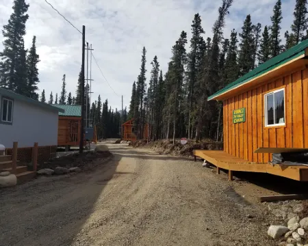 ディナリ トライ バレー キャビンズ デナリのホテル