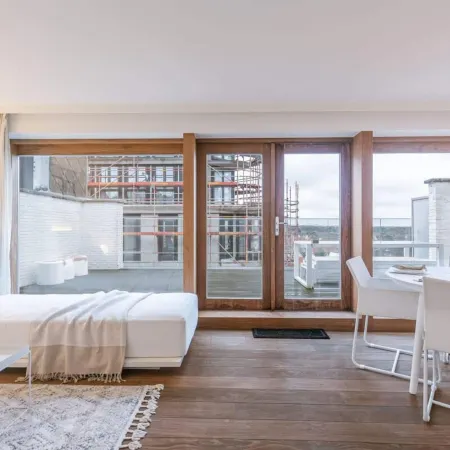 Modern Apartment With Terraces and Parking Отели в г. Кнокке-Хейст