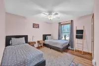 A-Frame Chalet - Mountain modern in Big Bass Lake with pool!