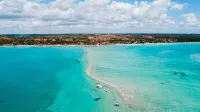 Flat Maragogi 2 - total comfort with 2 bedrooms and frontal sea view