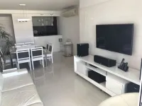 High Standard Apartment with 3 Suites 30 Meters from Praia do Forte