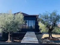 Magnificent wooden Villa Golf Biscarrosse with swimming pool