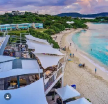 Island time on Sapphire Beach- Paradise!