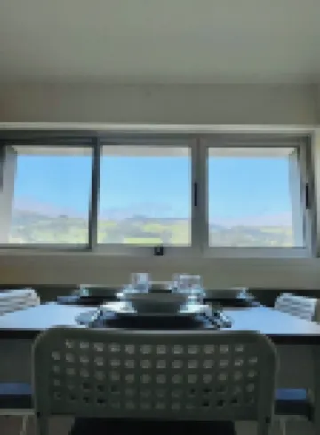 Come and enjoy peace, quiet and views of the sea and mountains in your comfort.