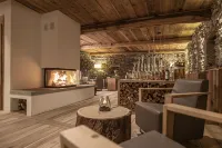 Relais & Châteaux in Lain Hotel Cadonau - bar