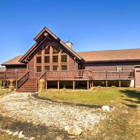 Spacious Twin Mountain Vacation Rental on 5 Acres!