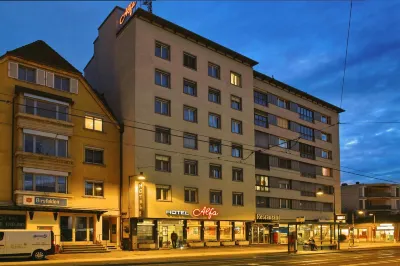 Hotel Alfa Отели рядом с достопримечательностью «Feuerstelle Nähe Schönmatt»