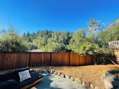 Luxe modern Lagunitas studio at Samuel P Taylor