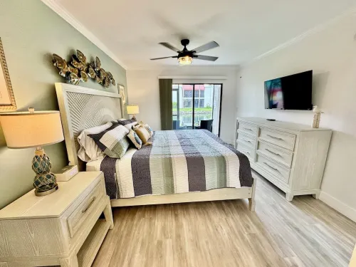 Sandy Feet Retreat Unit 108 at Runaway Bay.  1 min walk to beach.