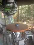 Cabin on lake . Pet friendly