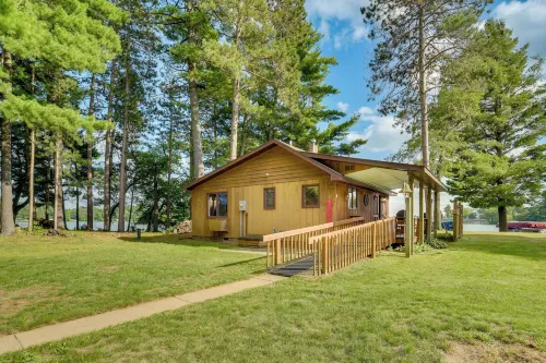 Lakefront Chetek Vacation Rental w/ Private Dock! - 3-Star