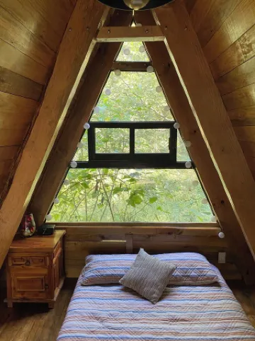 Cabaña romántica y acogedora en Tepoztlán a 10 minutos del centro! Encantadora