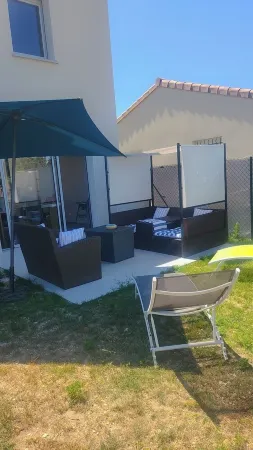 Cosy house, gardens and relaxation.