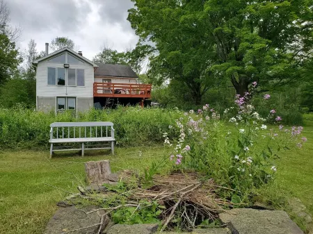 "Pleasant Brook Cottage" near Roxbury Village - Woods, Streams, Wi-fi, sleeps 6