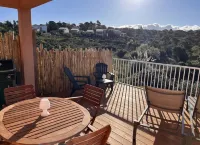 Appartement Spacieux à Santa Giulia vue sur le Maquis, Résidence Avec Piscine