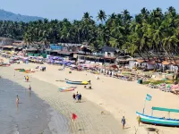 Private Beach Studio | Kitchenette | Palolem Beach Hotels in Pololem