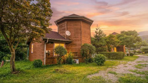 Paju Sugavill Agyeon Dongban Pension - Bergblick