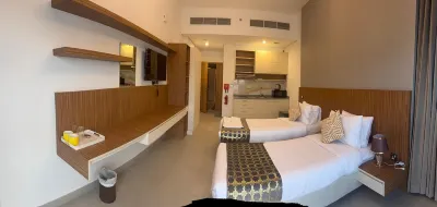 THE SAJ HOTEL APARTMENTS Hotels near Al Manar Mall