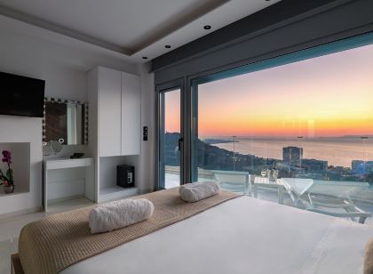 Rhodes Skyline Suite with Out Door Jacuzzi Sea View A2