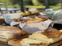Château des Cinq Cantons - breakfast