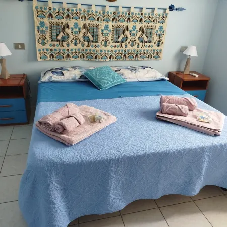 An Oasis of Relaxation, in a Dreamy Sea. Beautiful View of the Sea Mountain and Village