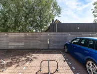 Luxury Apartment with Sauna the Foot of the Dunes - parking
