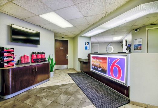 모텔 6 객실 전경