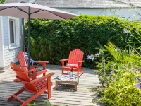 Gîte au Jardin - parking