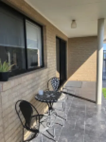 Your home away from home just across from the lake